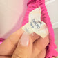 Womens Pink Scalloped Party Dress Large EUC