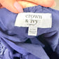 Womens Crown & Ivy Eyelet Dress 20W EUC
