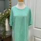 Womens Cherish Blouse w/ Split Sides Size Small