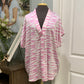 Womens Satin Entro Blouse SIze 1X