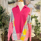 Womens Jodifl Drop Sleeve Blouse Medium NWT