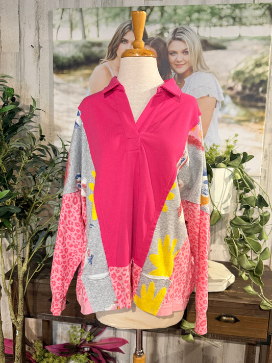 Womens Jodifl Drop Sleeve Blouse Medium NWT