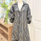 Womens Black Puffy Sleeve Dress Large EUC