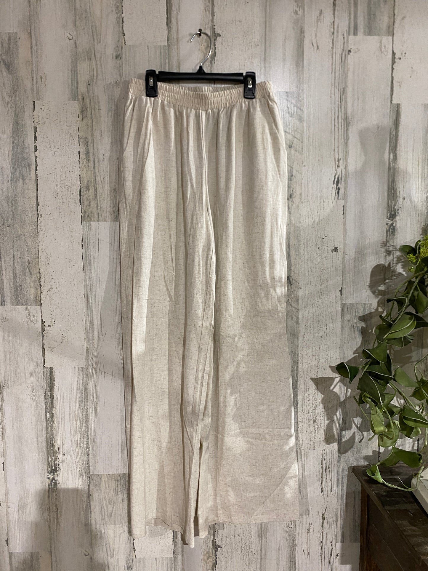 Womens NWT Shein Linen Pants Medium