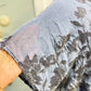 Womens Love and Liberty Velvet Blouse Small EUC
