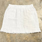 Womens For Cynthia White Linen Skirt XL EUC