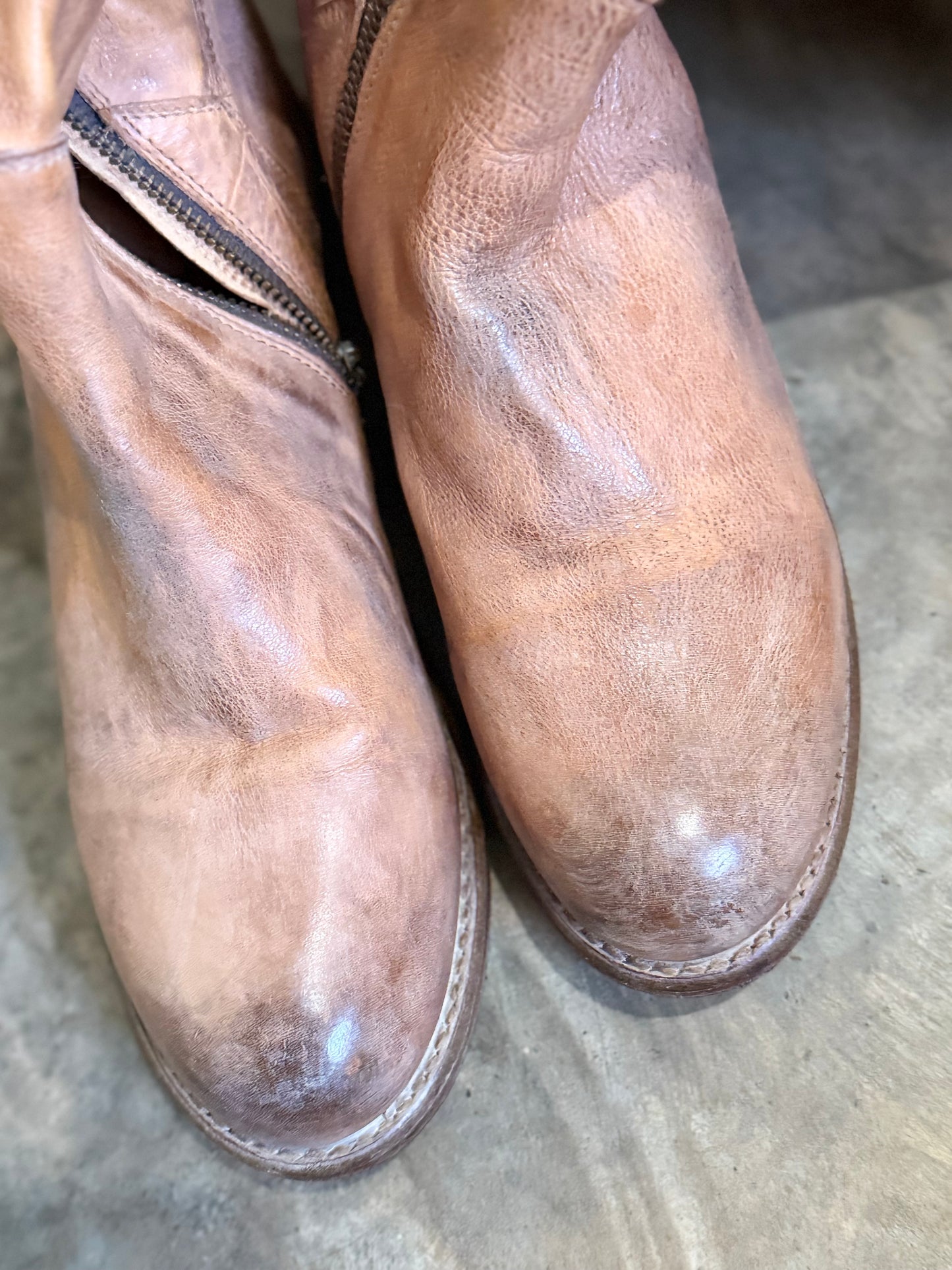 Womens Bedstu Manchester Tall Boots Size 10