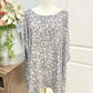 Womens Leopard Tunic 2XL EUC