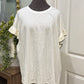 Womens Sew In Love Ruffle Sleeve Blouse 2X
