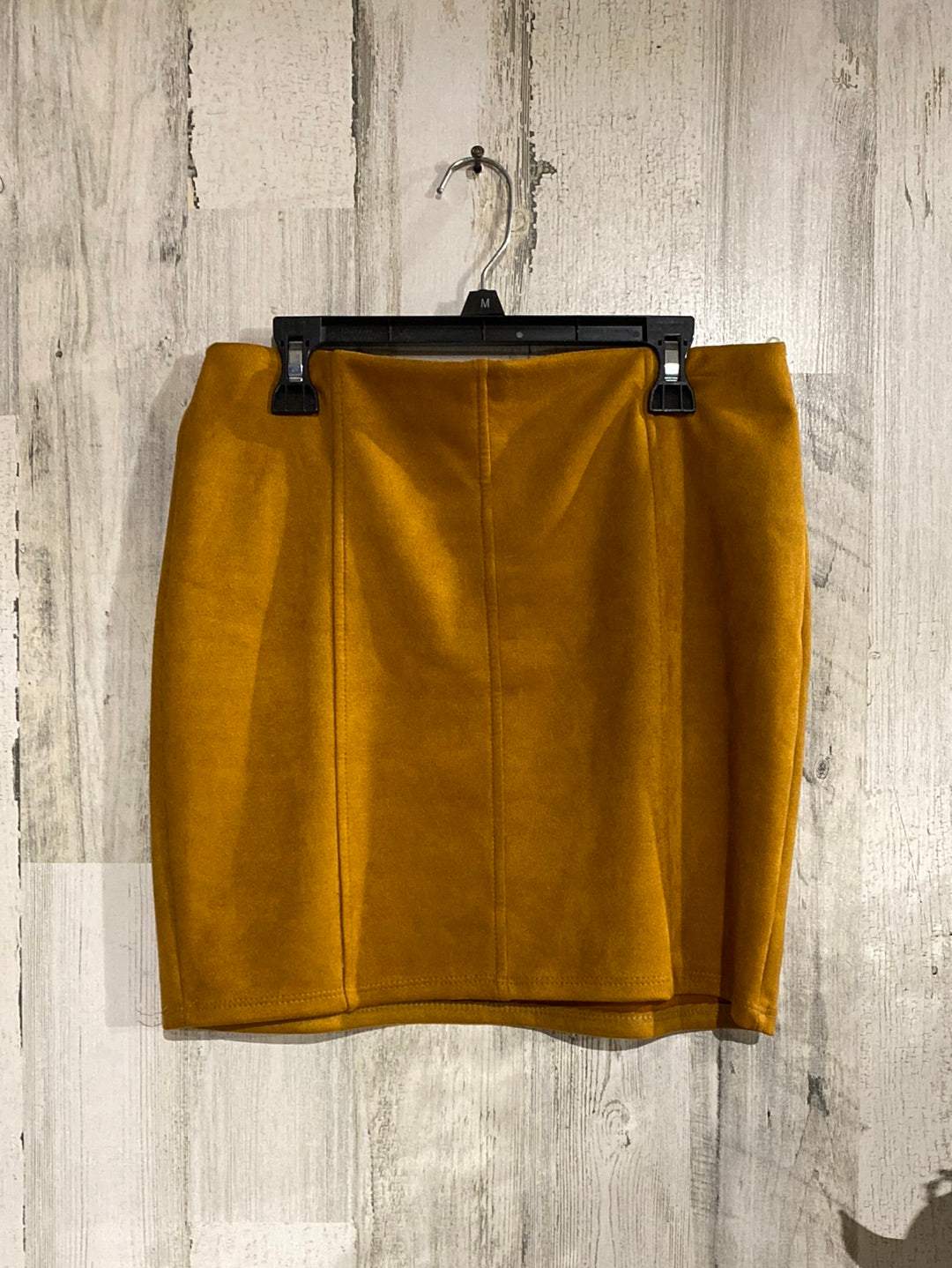 Womens Brown Suede Skirt Newbury Custom Medium