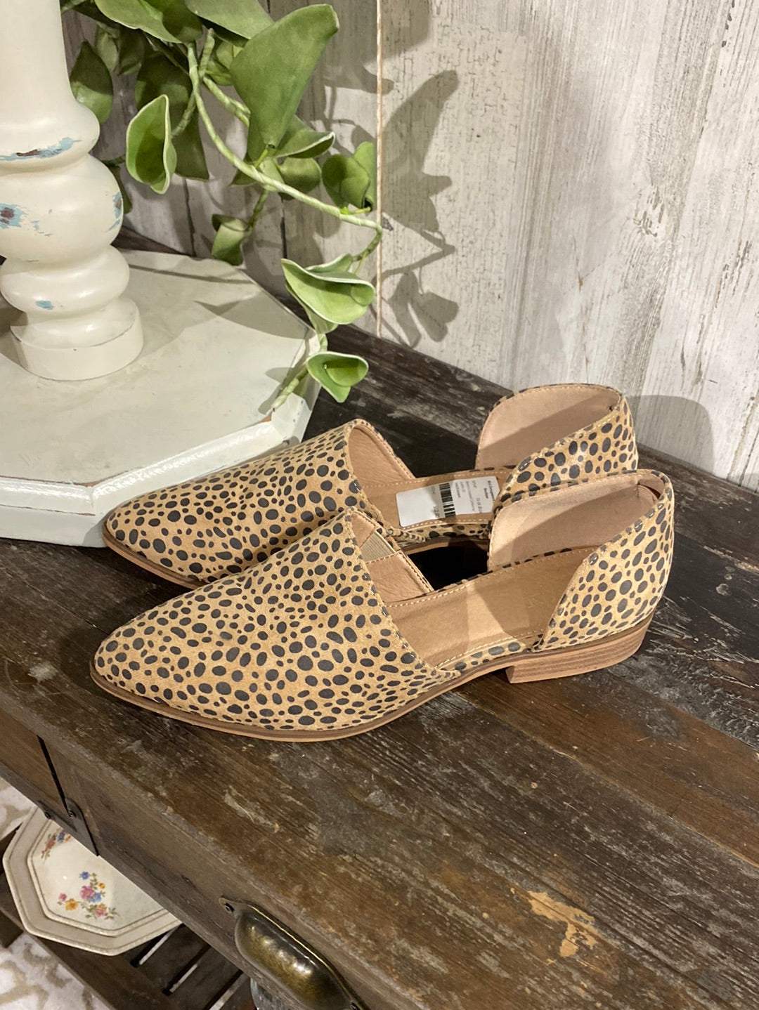 Womens Leopard Catherine Loafers 10