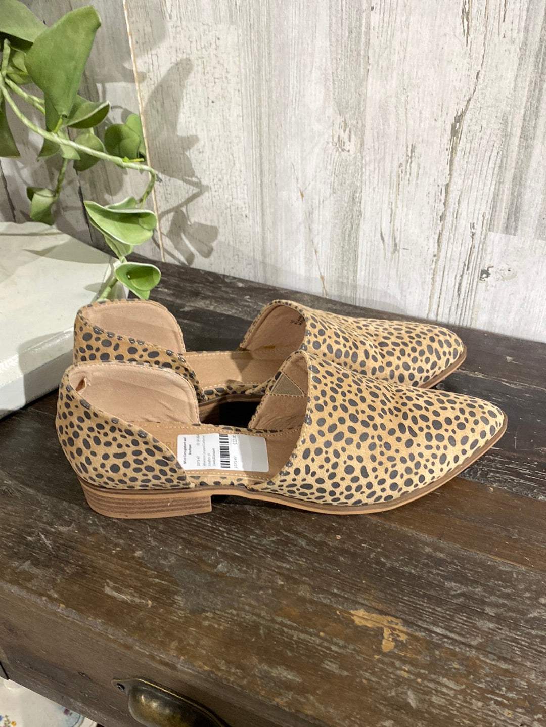 Womens Leopard Catherine Loafers 10