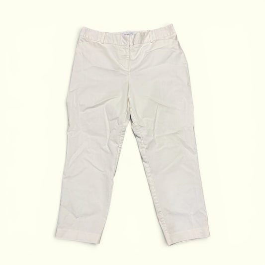 Womens Liz Claiborne White Pants 8 EUC