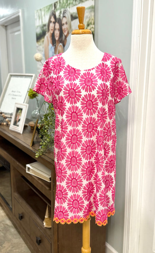 Womens Uncle Frank Eyelet Dress Size Medium