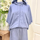 Womens 2pc Short Set 1XL EUC