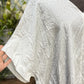 Womens Satin White Leopard Blouse 1X EUC