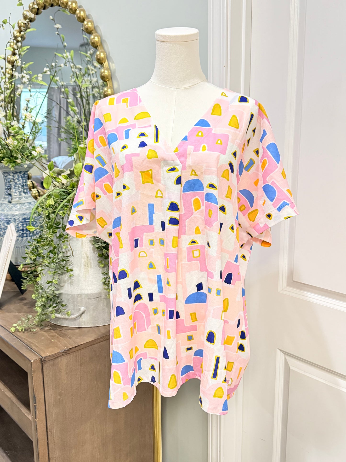 Womens Crosby by Mollie Burch Blouse XL EUC Retails for $200+