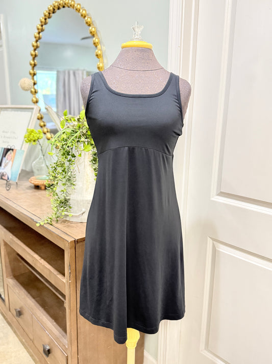 Womens PFG Black Dress M/L EUC