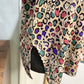 Womens Glam Leopard Blouse Size Large