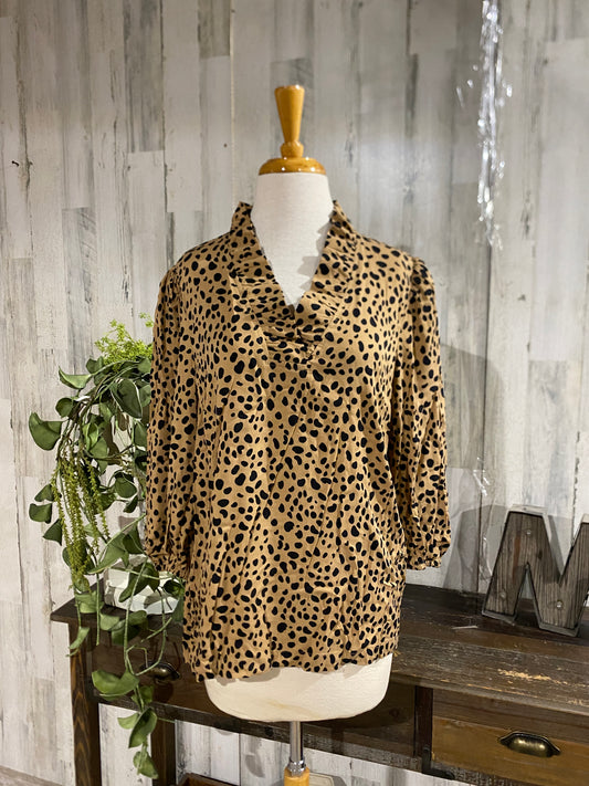 Womens Crown & Ivy Top Sz Large