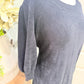 Womens Another Love Black Velvet Dress Large EUC
