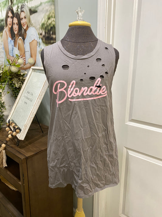 Womens Blondie Zutter Tank Large