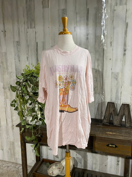 Womens Bacon Lettuce Tomato Nashville Tshirt Med/Large