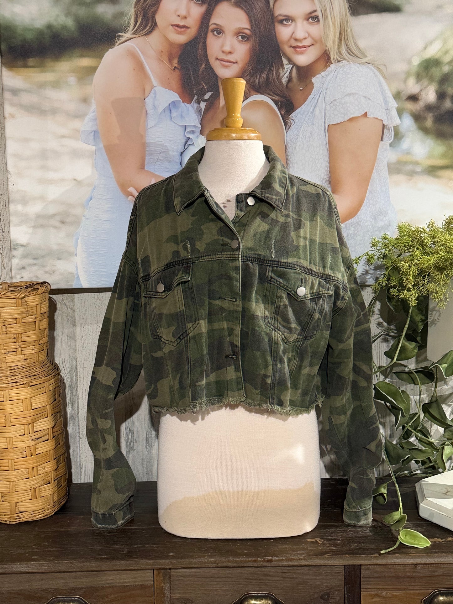 Womens Hayden Camo Jacket 1X