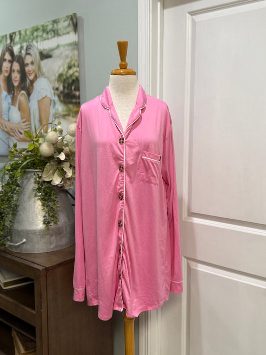 Womens Simply Southern Sleep Shirt Size Large