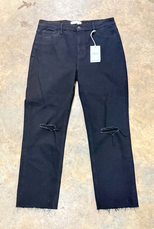 Womens Vervet Black Jeans Size 32 NWT