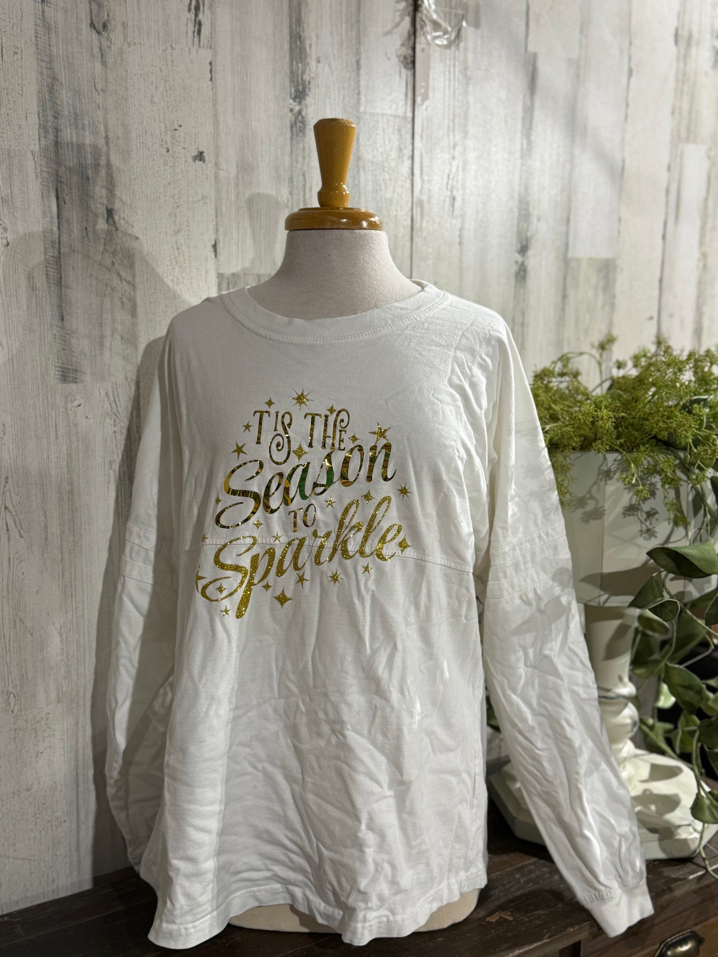 Womens Christmas Boxercraft Tee Size Large