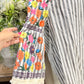 Womens Philosophy Embroidered Dress 2X EUC
