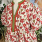 Womens Entro Floral Midi Dress 2X EUC