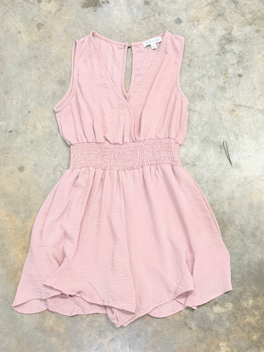 Womens She+Sky Romper Large EUC