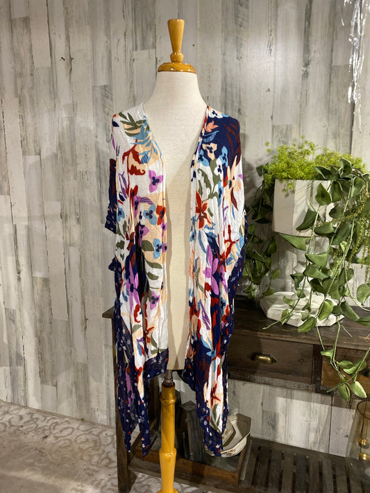 Womens Floral Cato Kimono OSFM