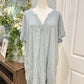 Womens Entro Cotton Gauze Dress 1X EUC