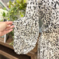 Womens Adrienne Leopard Dress Small NWT
