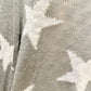 Womens Blank Paige Star Sweater Large EUC