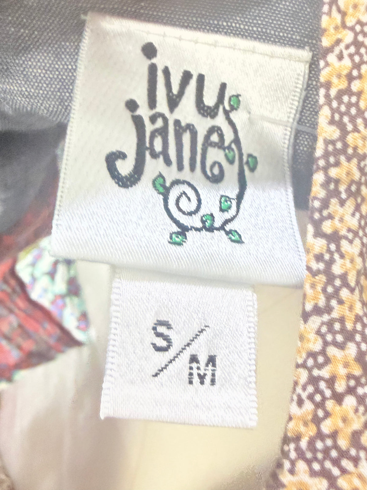 Womens Ivy Jane Poncho Style Blouse S/M EUC