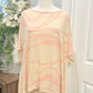 Womens Bucketlist Split OVERSIZED Blouse L/XL EUC
