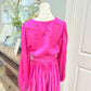 Womens Flying Tomato Satin Romper Small NWT