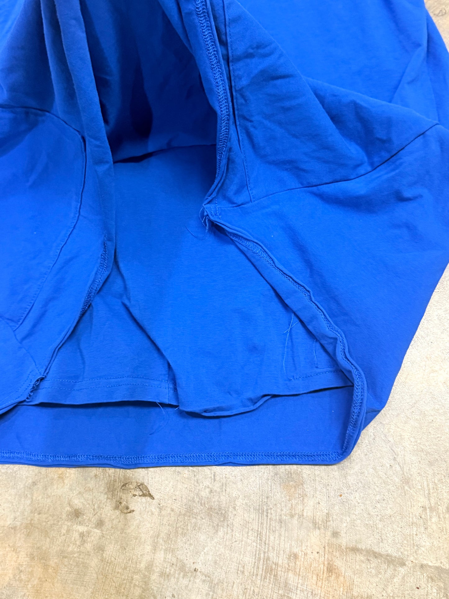 Womens Royal Blue Athletic Dress L/XL EUC