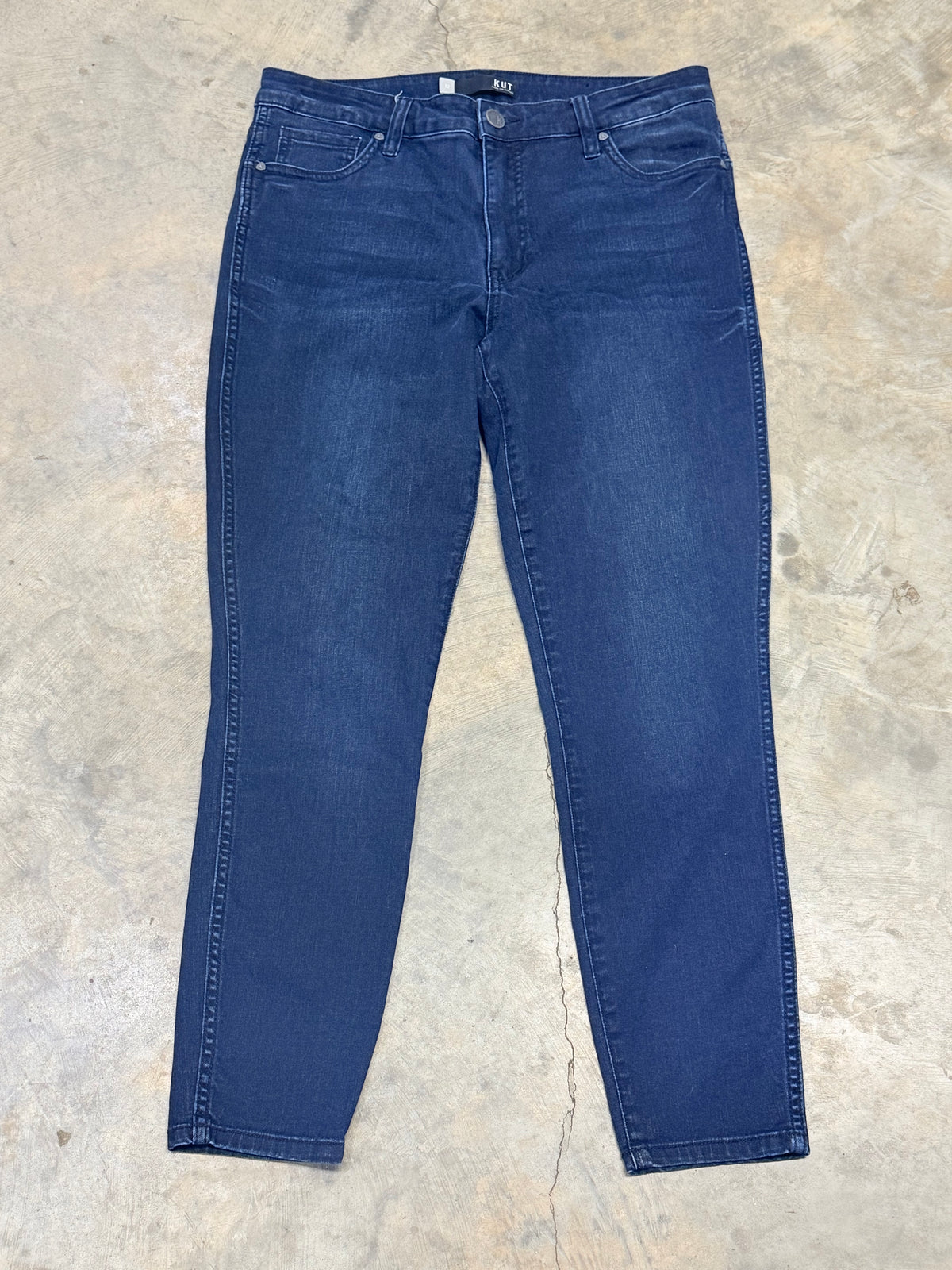Womens Kut from the Kloth Skinny Jeans Size 12 EUC