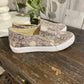 Womens Restricted Brand Snake Print Slip On Sneakers Sz 7