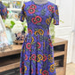 Womens Lularoe Floral Dress Medium EUC