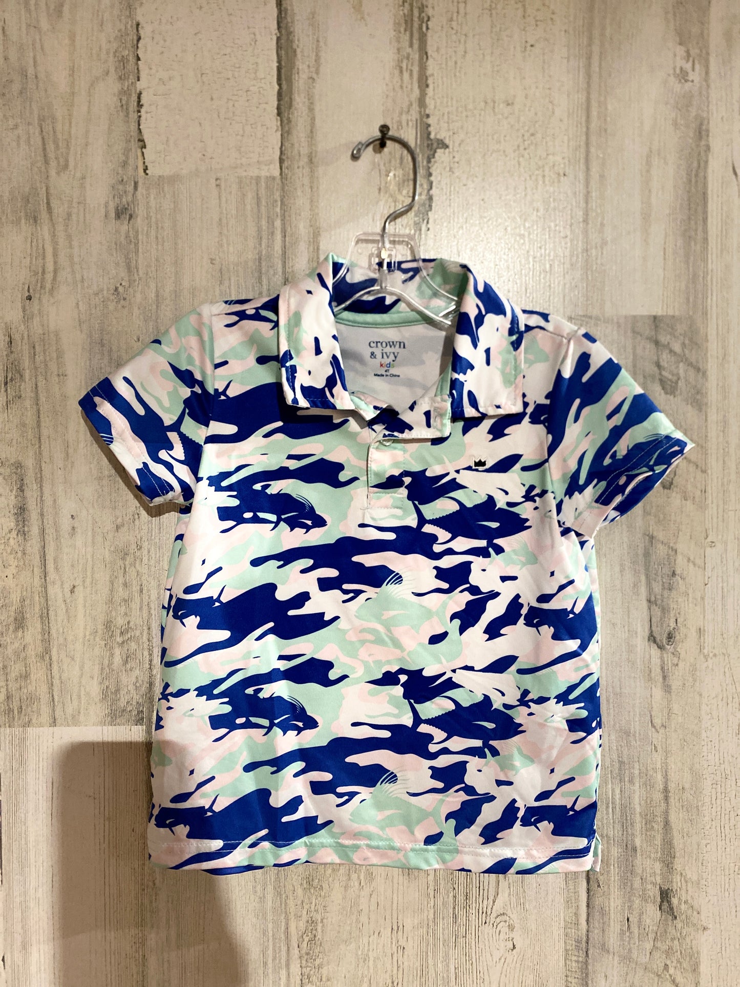 Boys Crown & Ivy Top Sz 4T
