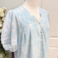 Womens J. Marie Blue Floral Dress Large EUC