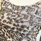 Womens Isle Leopard Sequin Cocktail Dress Small EUC