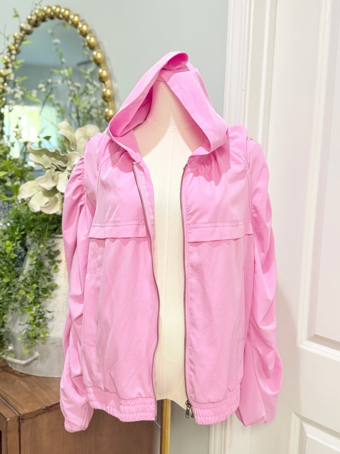 Womens New In Pink Jacket Medium EUC