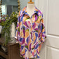 Womens Chic Soul Satin Blouse Size 1X NWOT